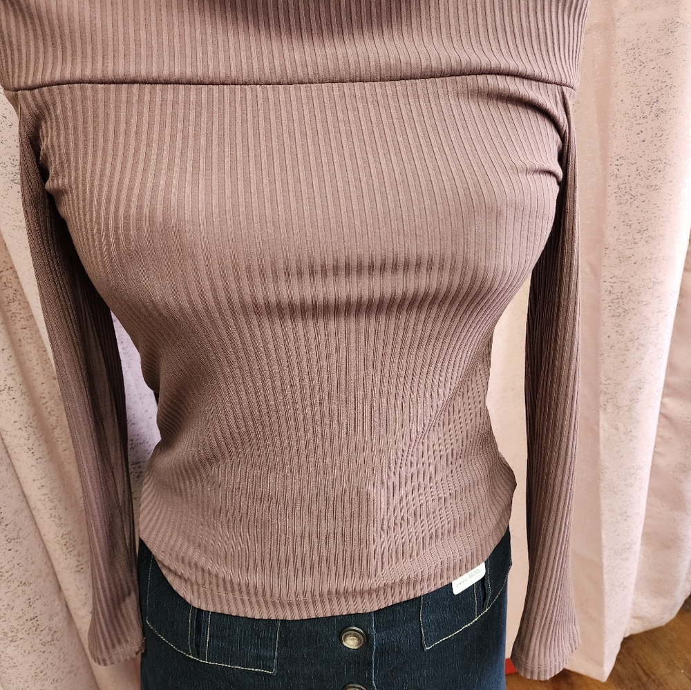 Wilfred Off the Shoulder Ribbed Top - Picture 2 of 3